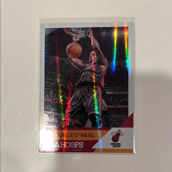 Shaquille O'Neal Trading Card - Miami Heat Edition refractor by hoops mint - Picture 1 of 3